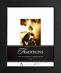 11x17 Black Satin frame 1 1/4" Width